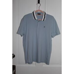 Men's Size Large Express Tipped Everyday Performance Polo